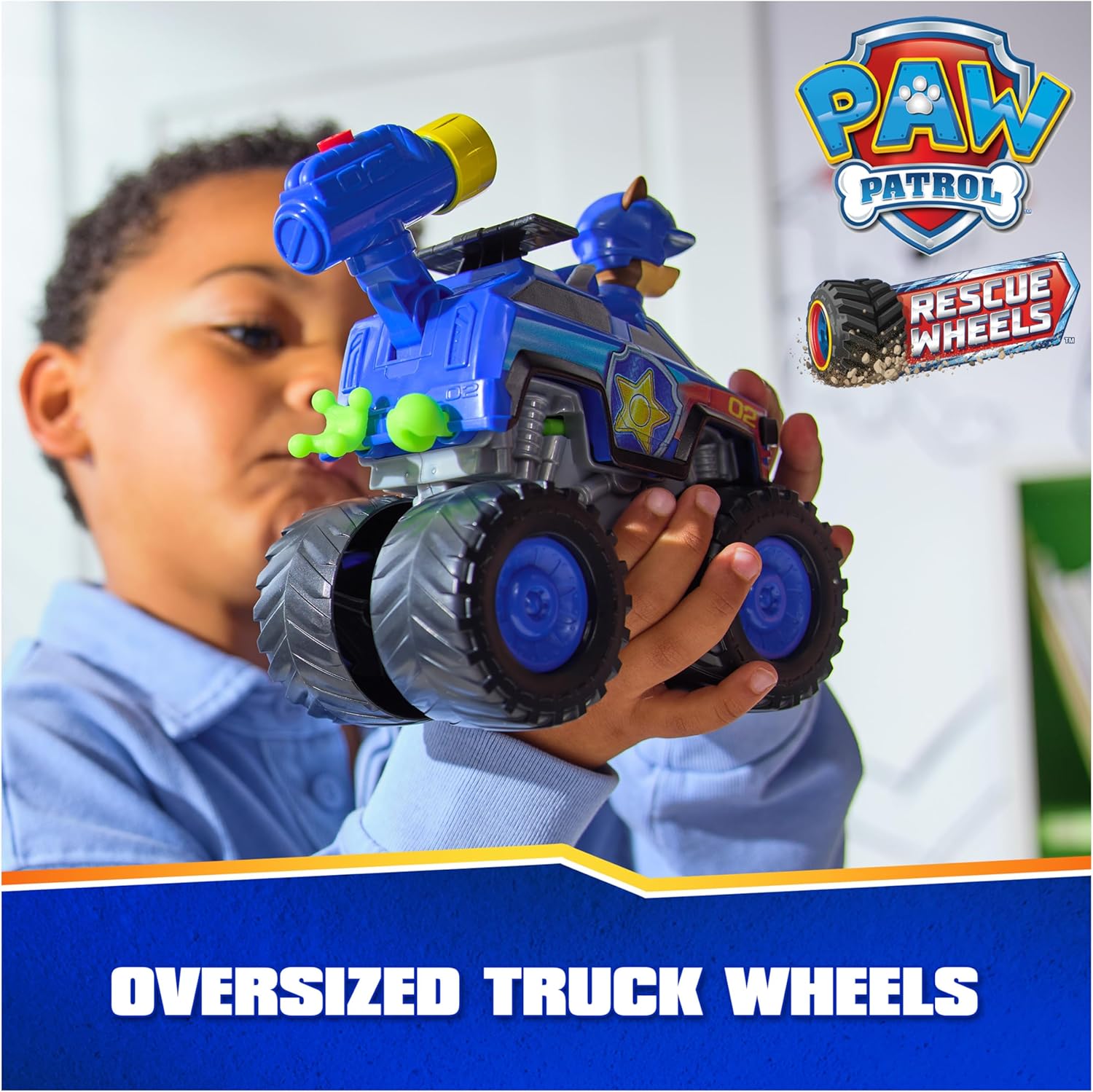Paw Patrol: Rescue Wheels Chase’s Cruiser, Toy Truck with Projectile Launcher and Collectible Action Figure, Kids Toys for Boys & Girls Ages 3 and up 24hrsmart
